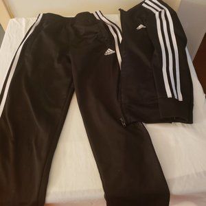 Adidas Boys Matching Pants & Jacket Set Size 7